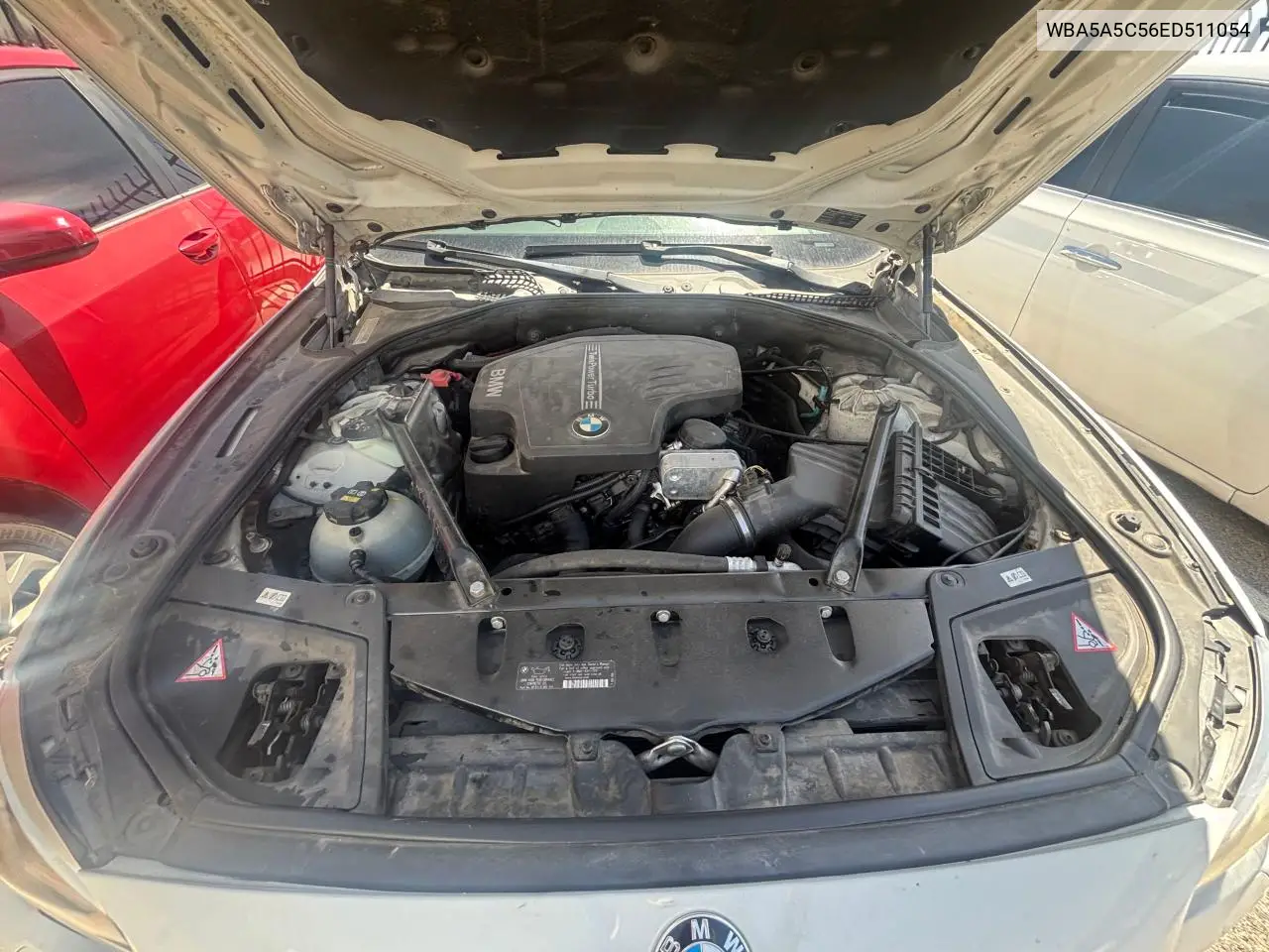 2014 BMW 528 I VIN: WBA5A5C56ED511054 Lot: 57175605