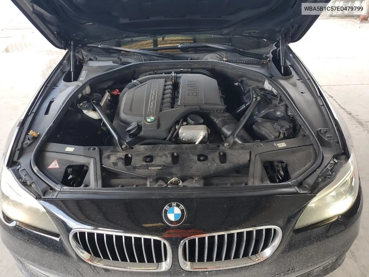 2014 BMW 535 I VIN: WBA5B1C57ED479799 Lot: 58171585