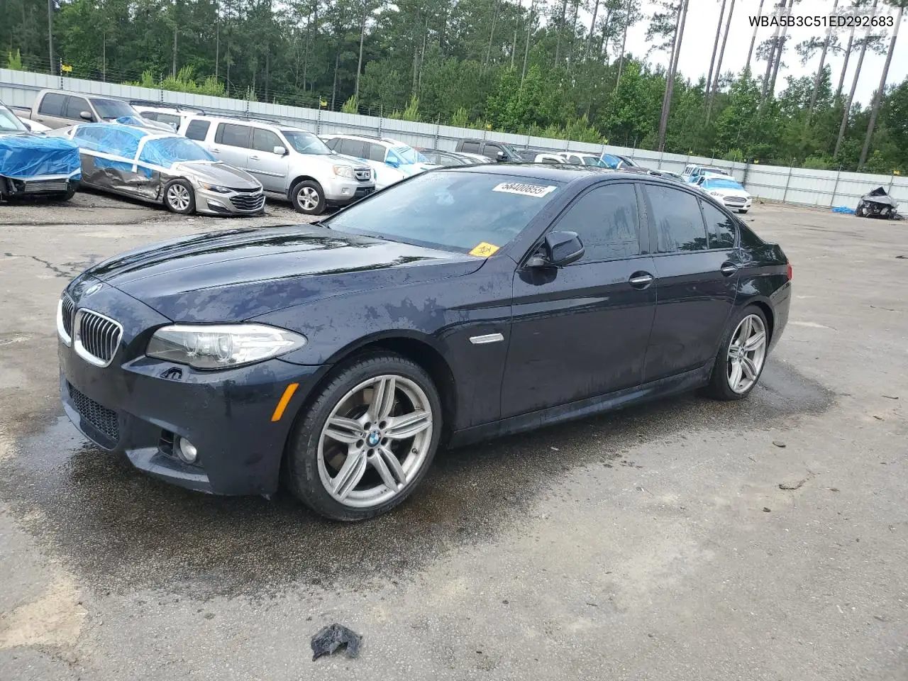 2014 BMW 535 Xi VIN: WBA5B3C51ED292683 Lot: 58400855