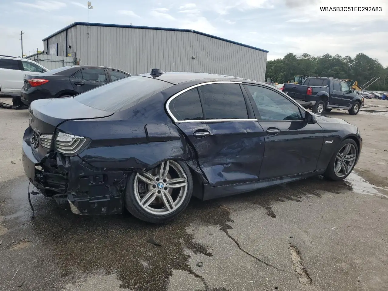 2014 BMW 535 Xi VIN: WBA5B3C51ED292683 Lot: 58400855