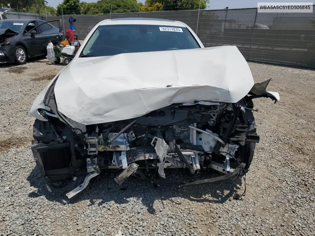 2014 BMW 528 I VIN: WBA5A5C51ED506845 Lot: 62374835