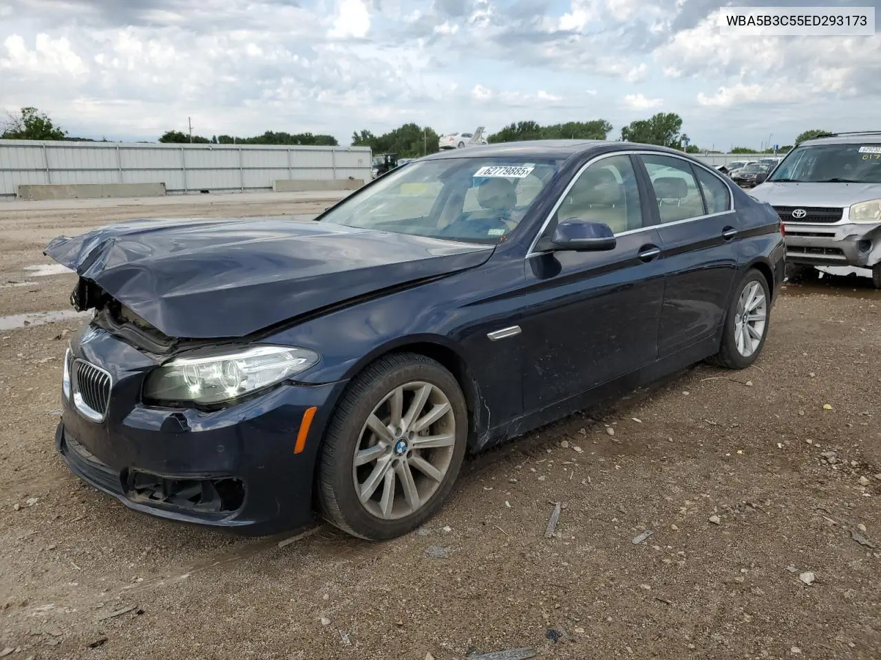 2014 BMW 535 Xi VIN: WBA5B3C55ED293173 Lot: 62779885