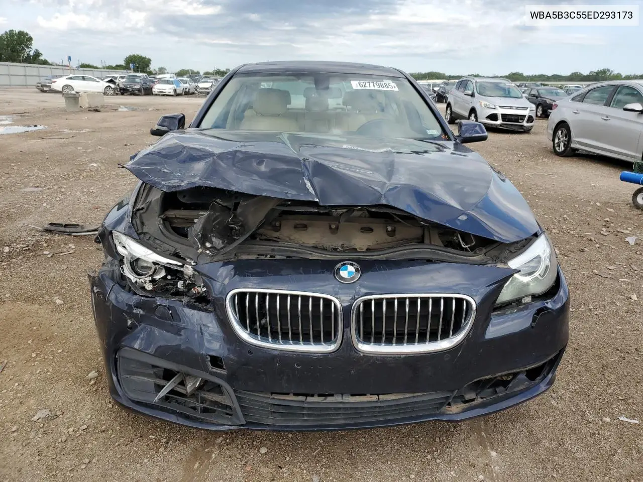 2014 BMW 535 Xi VIN: WBA5B3C55ED293173 Lot: 62779885