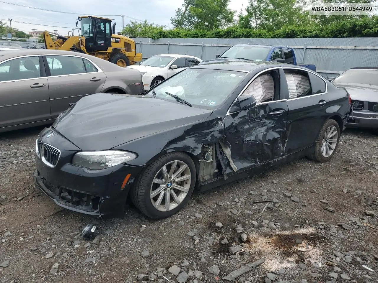 2015 BMW 535 Xi VIN: WBA5B3C51FD544949 Lot: 56528385