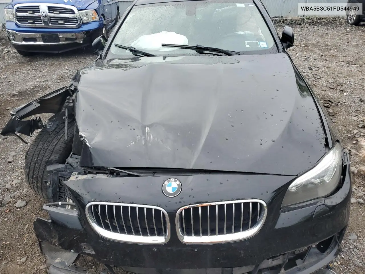 2015 BMW 535 Xi VIN: WBA5B3C51FD544949 Lot: 56528385