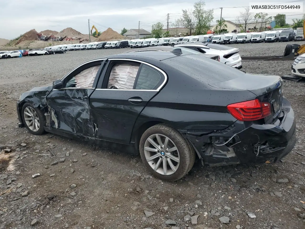 2015 BMW 535 Xi VIN: WBA5B3C51FD544949 Lot: 56528385