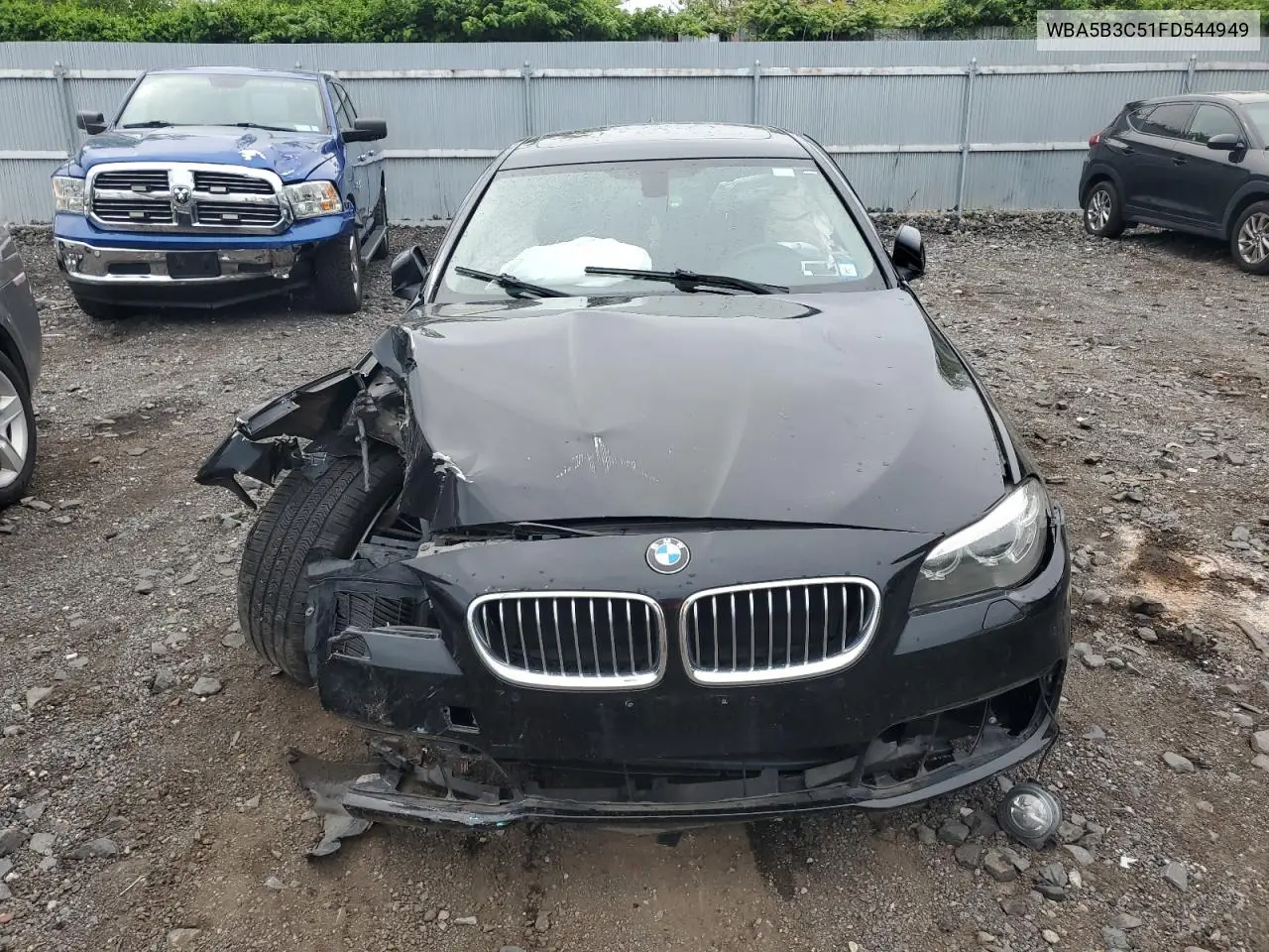 2015 BMW 535 Xi VIN: WBA5B3C51FD544949 Lot: 56528385
