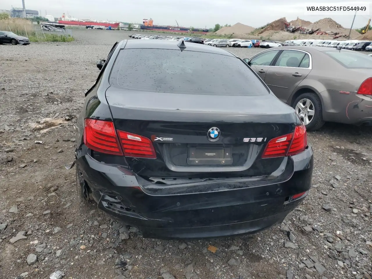 2015 BMW 535 Xi VIN: WBA5B3C51FD544949 Lot: 56528385