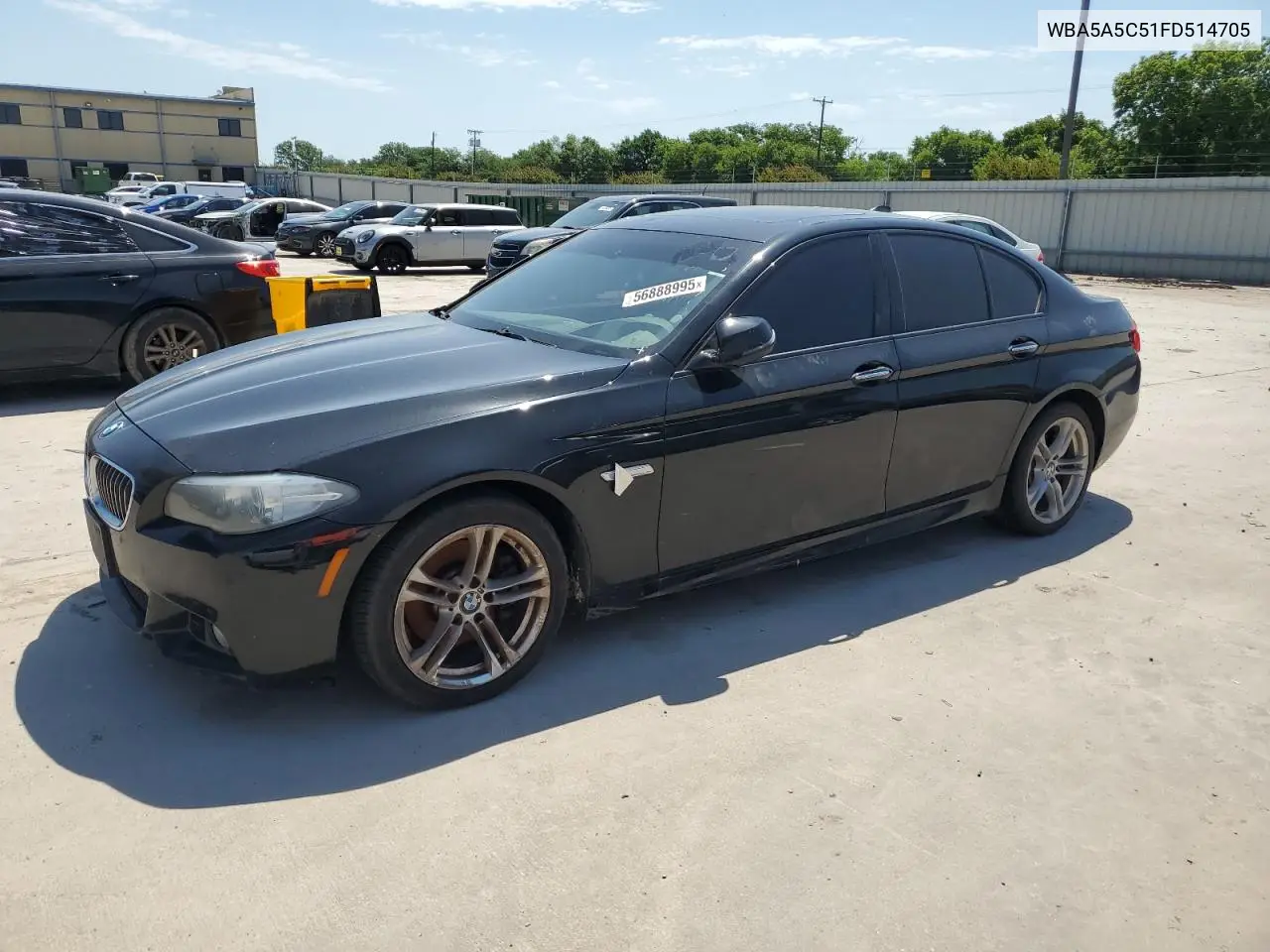 2015 BMW 528 I VIN: WBA5A5C51FD514705 Lot: 56888995