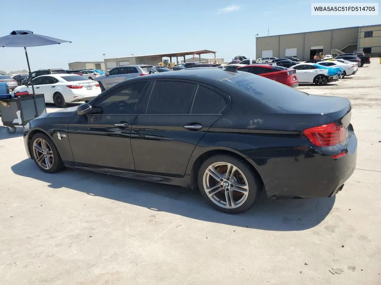 2015 BMW 528 I VIN: WBA5A5C51FD514705 Lot: 56888995