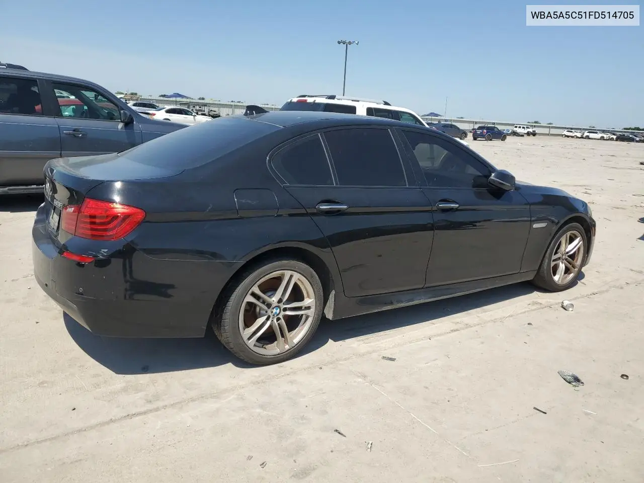 2015 BMW 528 I VIN: WBA5A5C51FD514705 Lot: 56888995