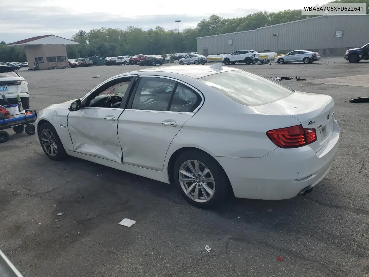 2015 BMW 528 Xi VIN: WBA5A7C5XFD622641 Lot: 56928685