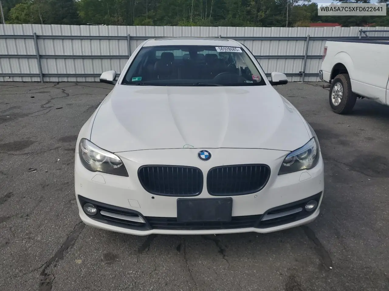 2015 BMW 528 Xi VIN: WBA5A7C5XFD622641 Lot: 56928685