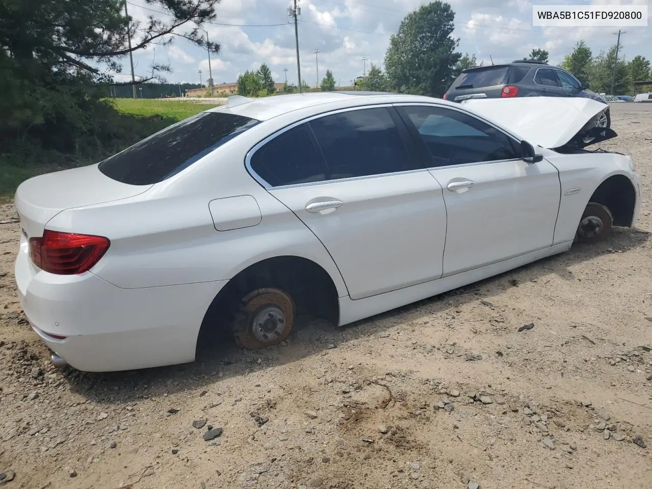 2015 BMW 535 I VIN: WBA5B1C51FD920800 Lot: 61407795