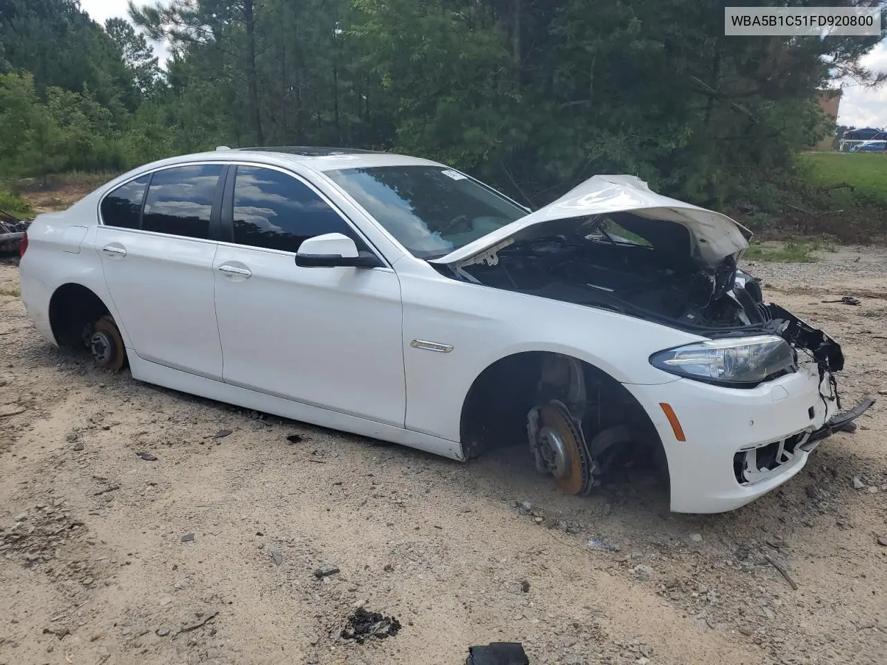 2015 BMW 535 I VIN: WBA5B1C51FD920800 Lot: 61407795
