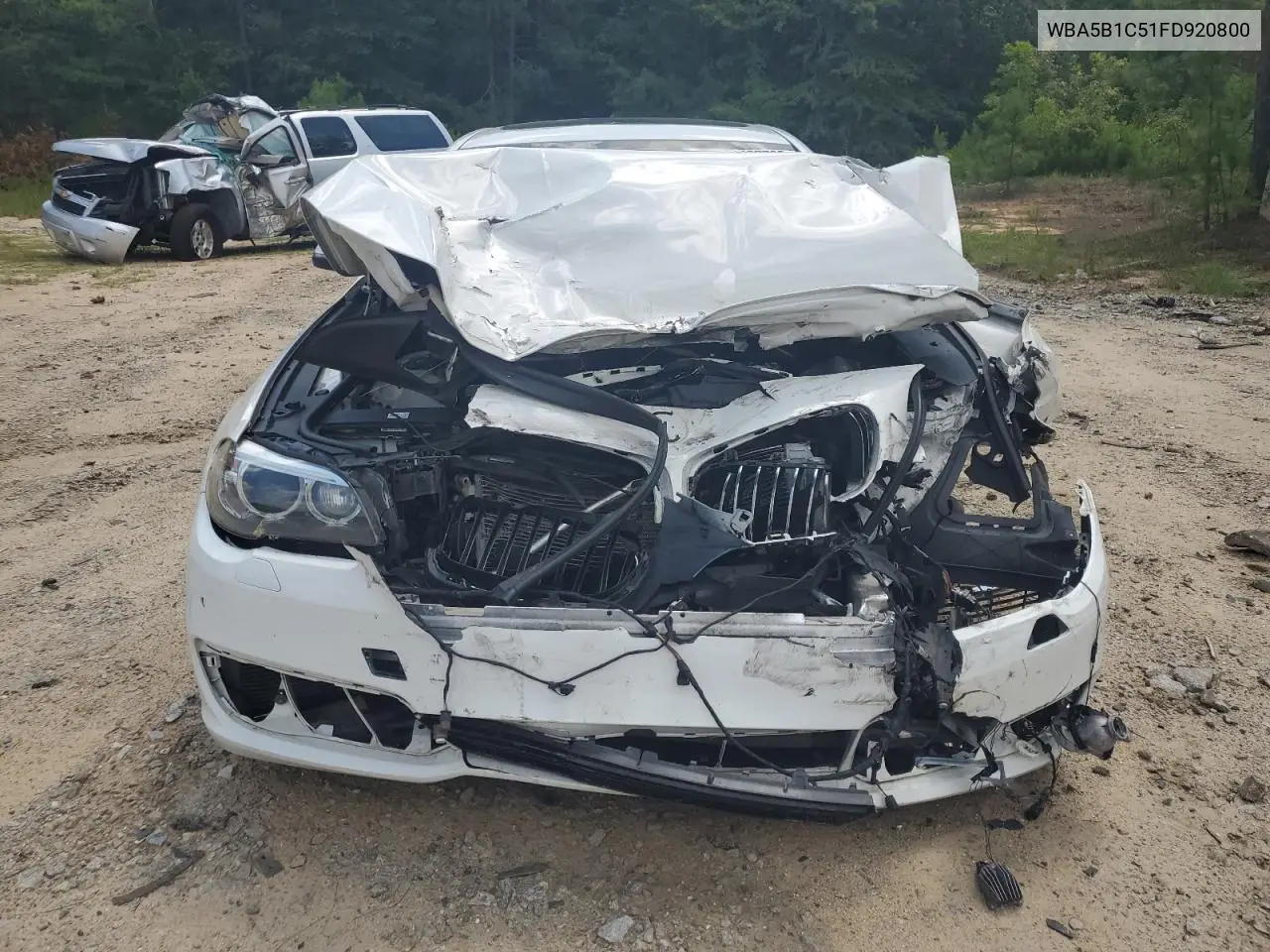 2015 BMW 535 I VIN: WBA5B1C51FD920800 Lot: 61407795