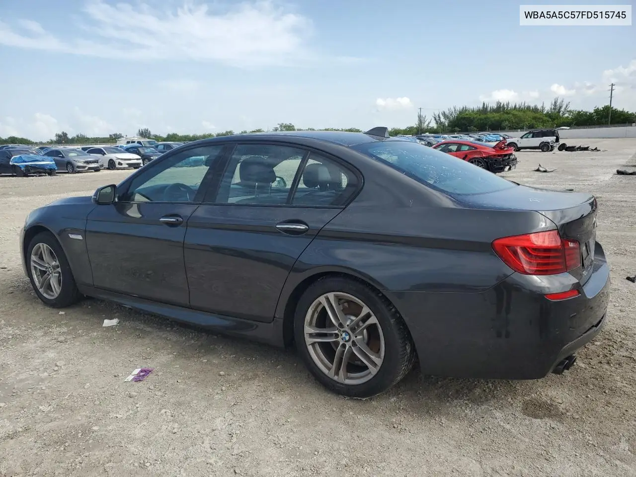 2015 BMW 528 I VIN: WBA5A5C57FD515745 Lot: 61631625