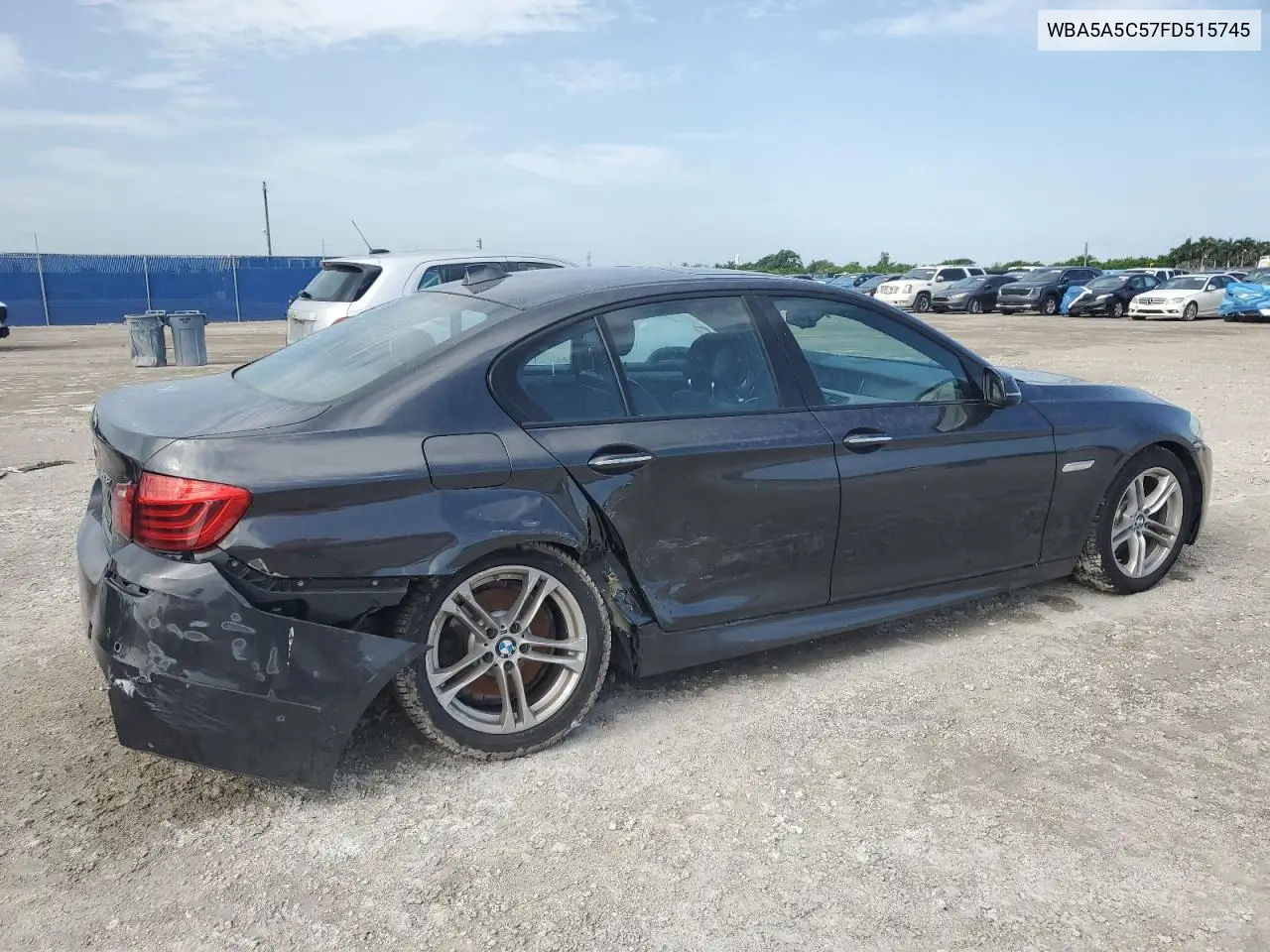 2015 BMW 528 I VIN: WBA5A5C57FD515745 Lot: 61631625