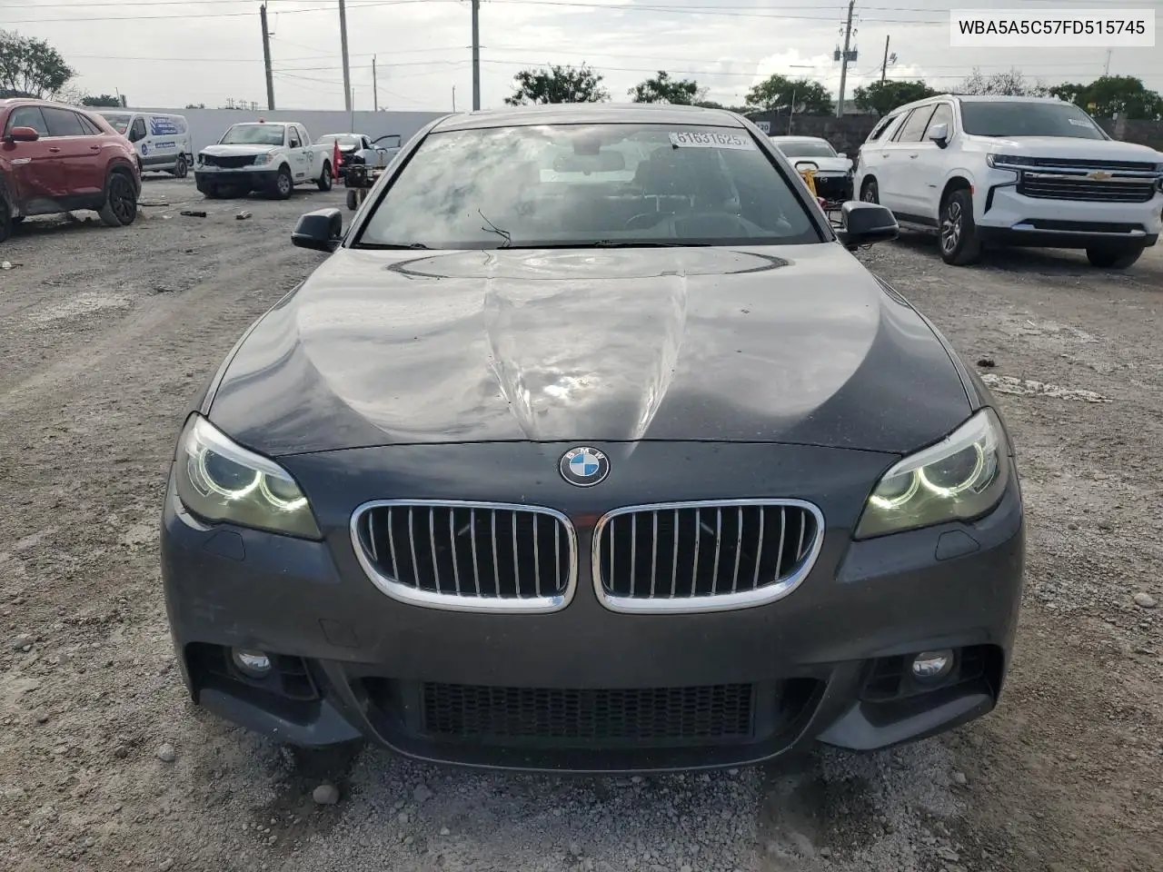 2015 BMW 528 I VIN: WBA5A5C57FD515745 Lot: 61631625