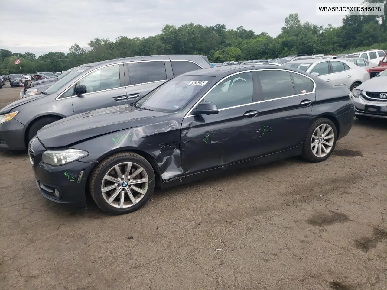 2015 BMW 535 Xi VIN: WBA5B3C5XFD545078 Lot: 62545975