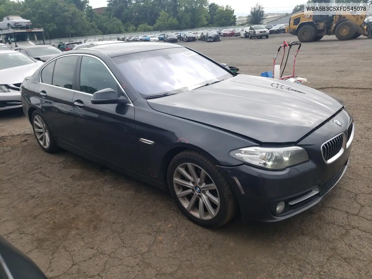 2015 BMW 535 Xi VIN: WBA5B3C5XFD545078 Lot: 62545975