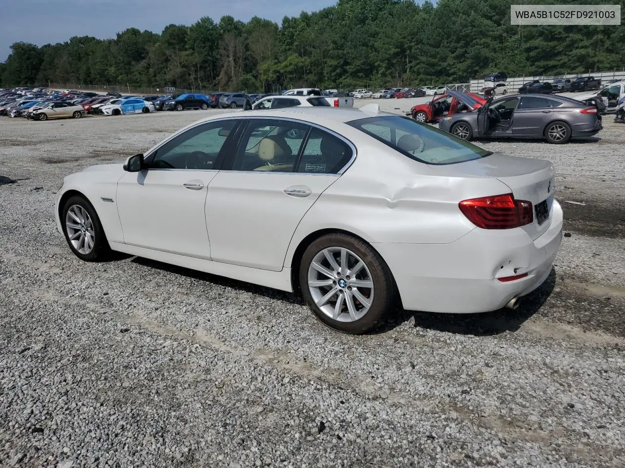 2015 BMW 535 I VIN: WBA5B1C52FD921003 Lot: 62734445