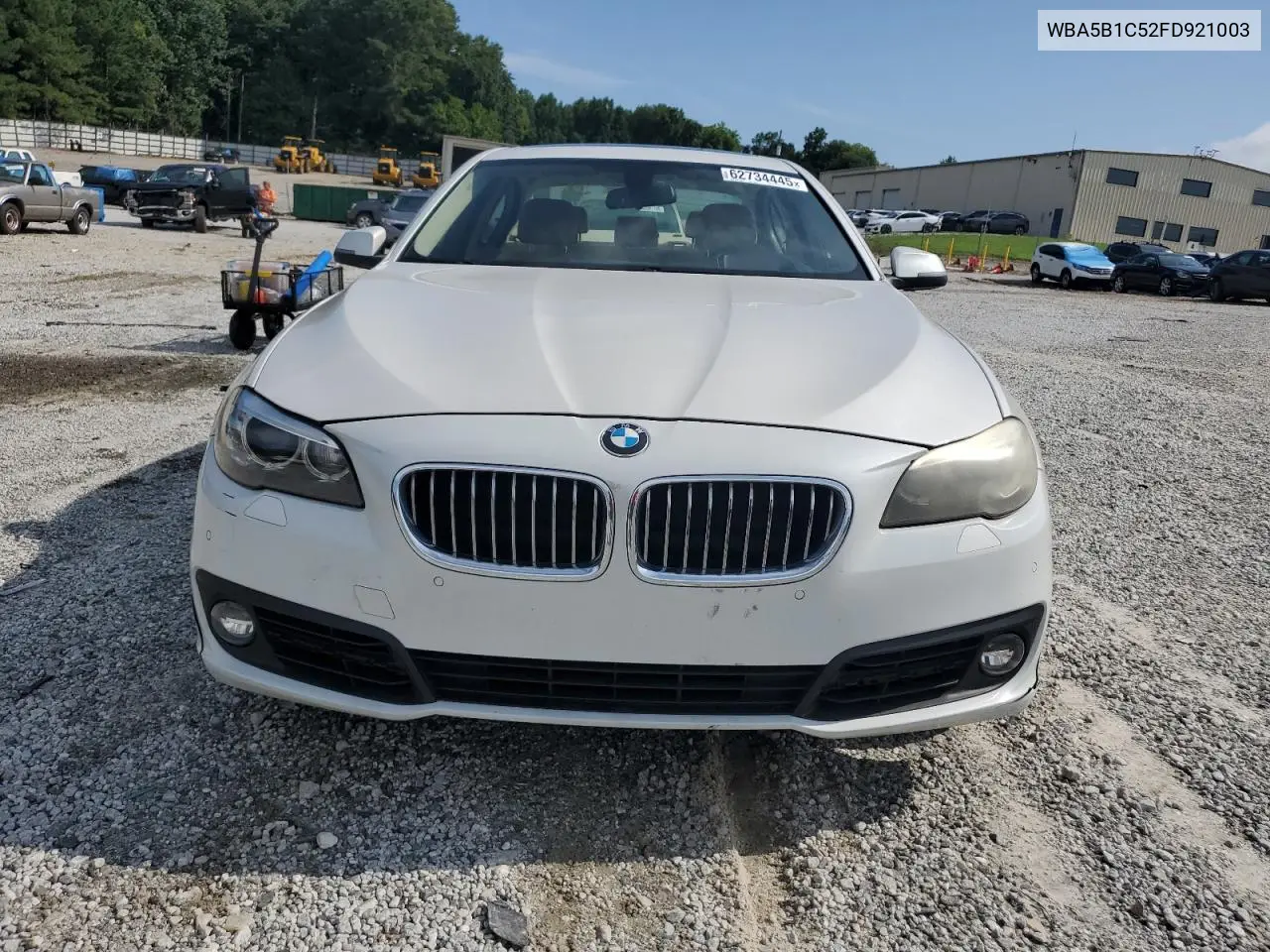 2015 BMW 535 I VIN: WBA5B1C52FD921003 Lot: 62734445