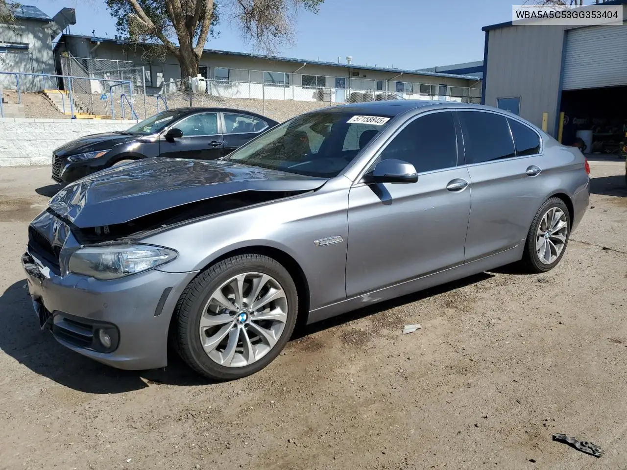 2016 BMW 528 I VIN: WBA5A5C53GG353404 Lot: 57158845