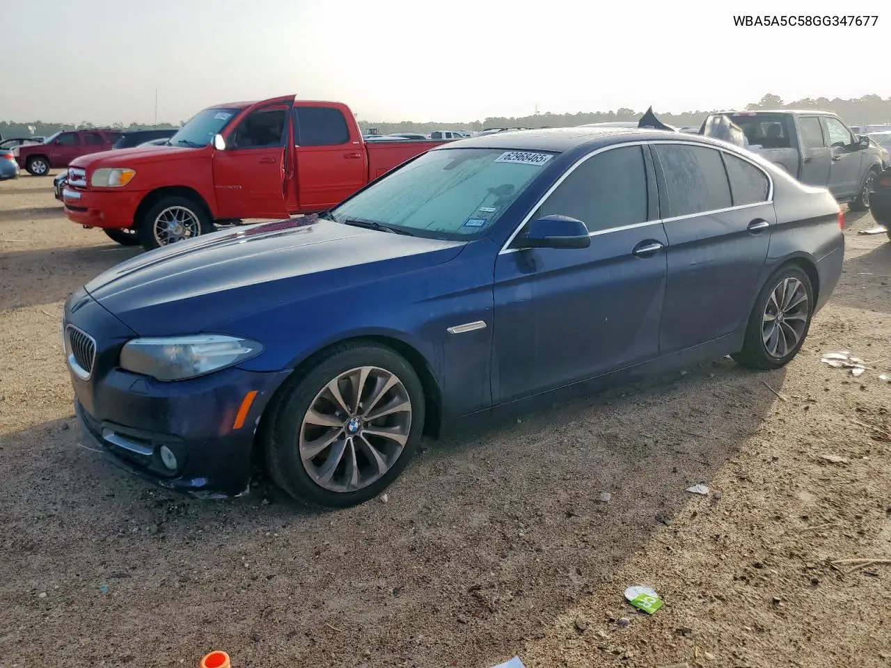 2016 BMW 528 I VIN: WBA5A5C58GG347677 Lot: 62968465