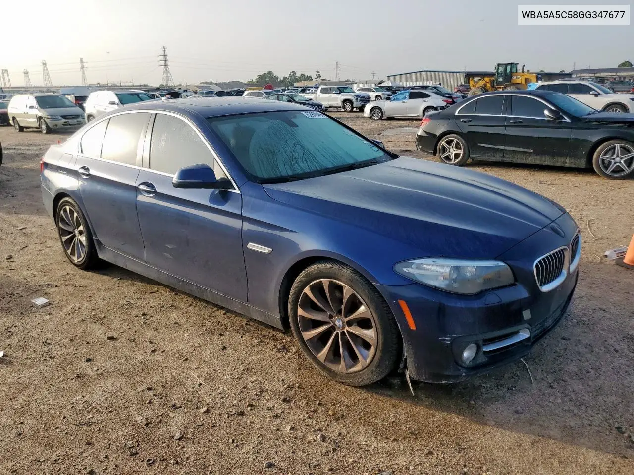 2016 BMW 528 I VIN: WBA5A5C58GG347677 Lot: 62968465