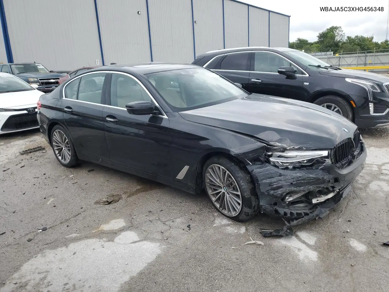 2017 BMW 530 I VIN: WBAJA5C3XHG456348 Lot: 62417095