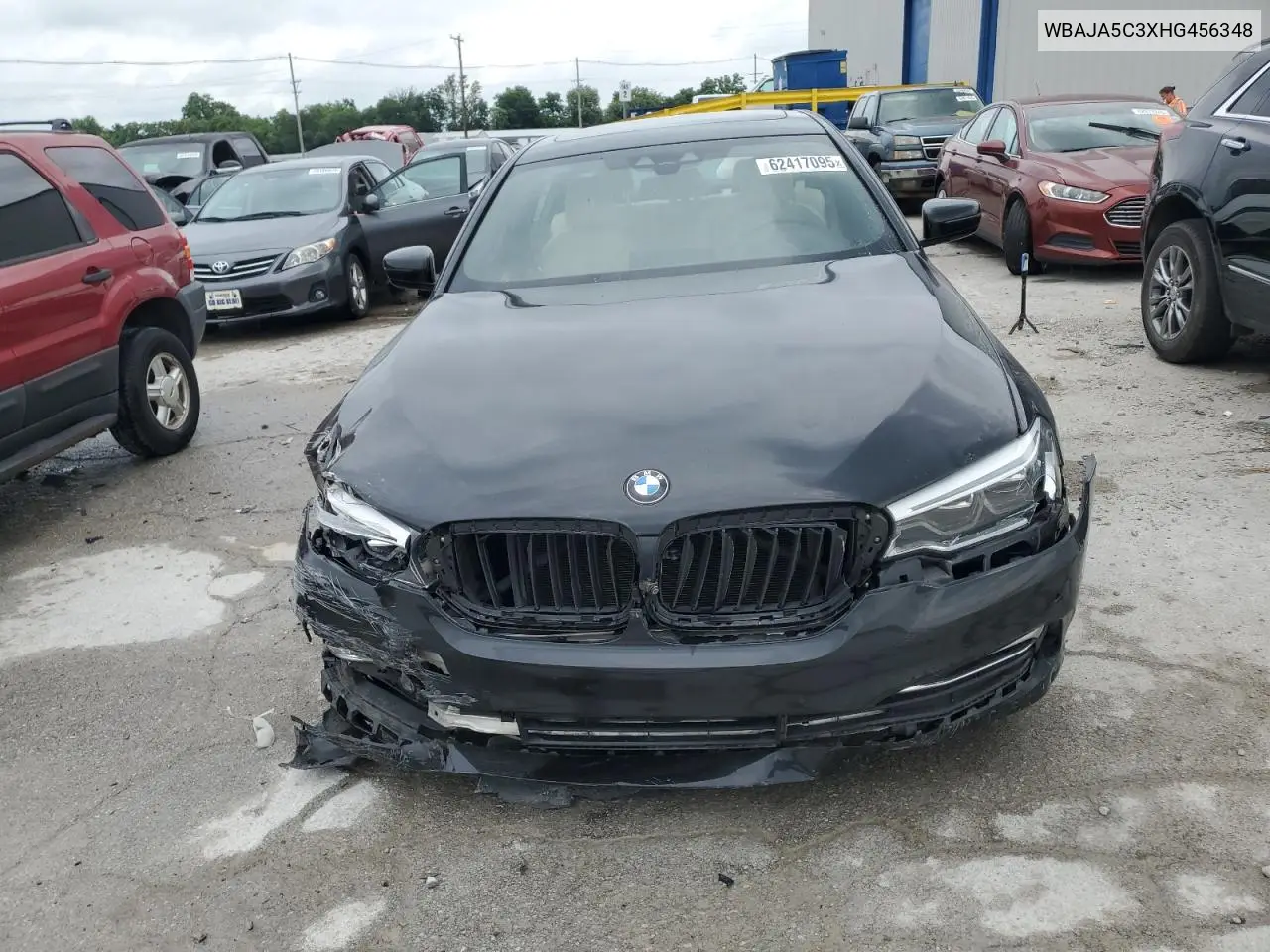 2017 BMW 530 I VIN: WBAJA5C3XHG456348 Lot: 62417095