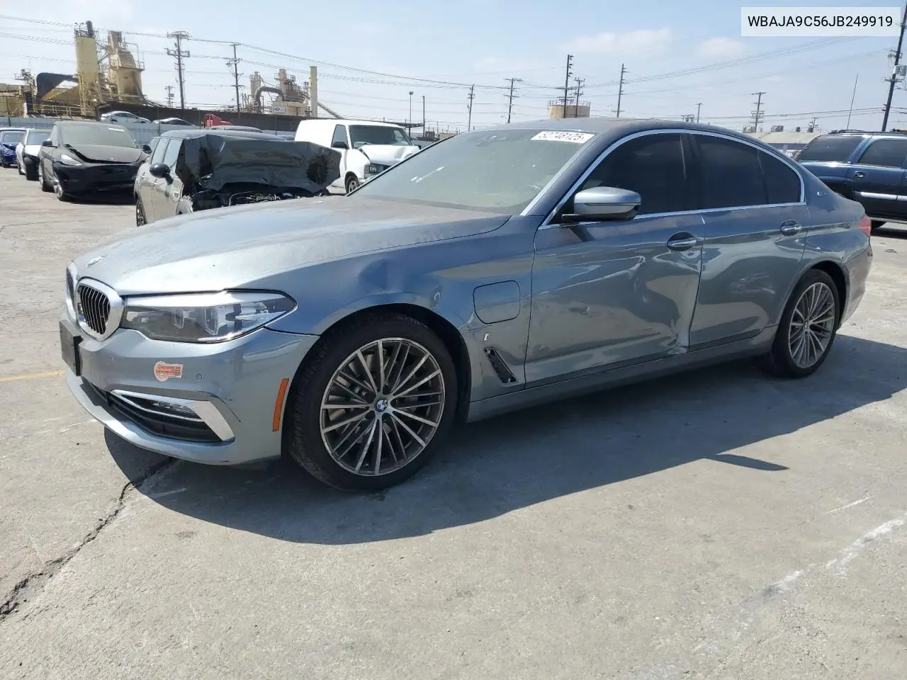 2018 BMW 530E VIN: WBAJA9C56JB249919 Lot: 52748125