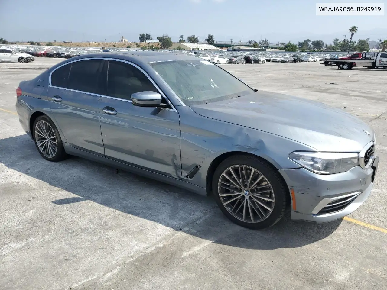 2018 BMW 530E VIN: WBAJA9C56JB249919 Lot: 52748125