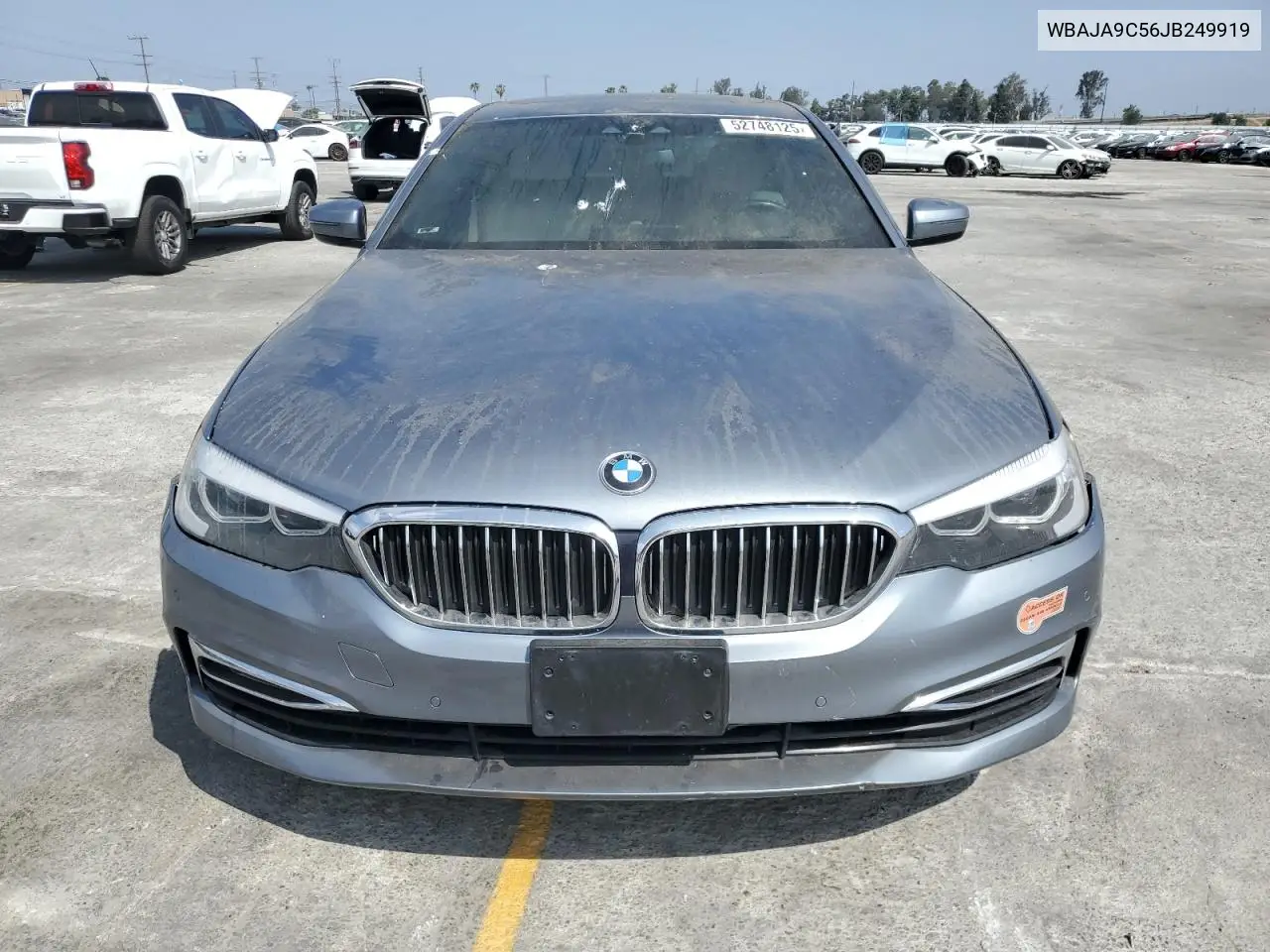 2018 BMW 530E VIN: WBAJA9C56JB249919 Lot: 52748125