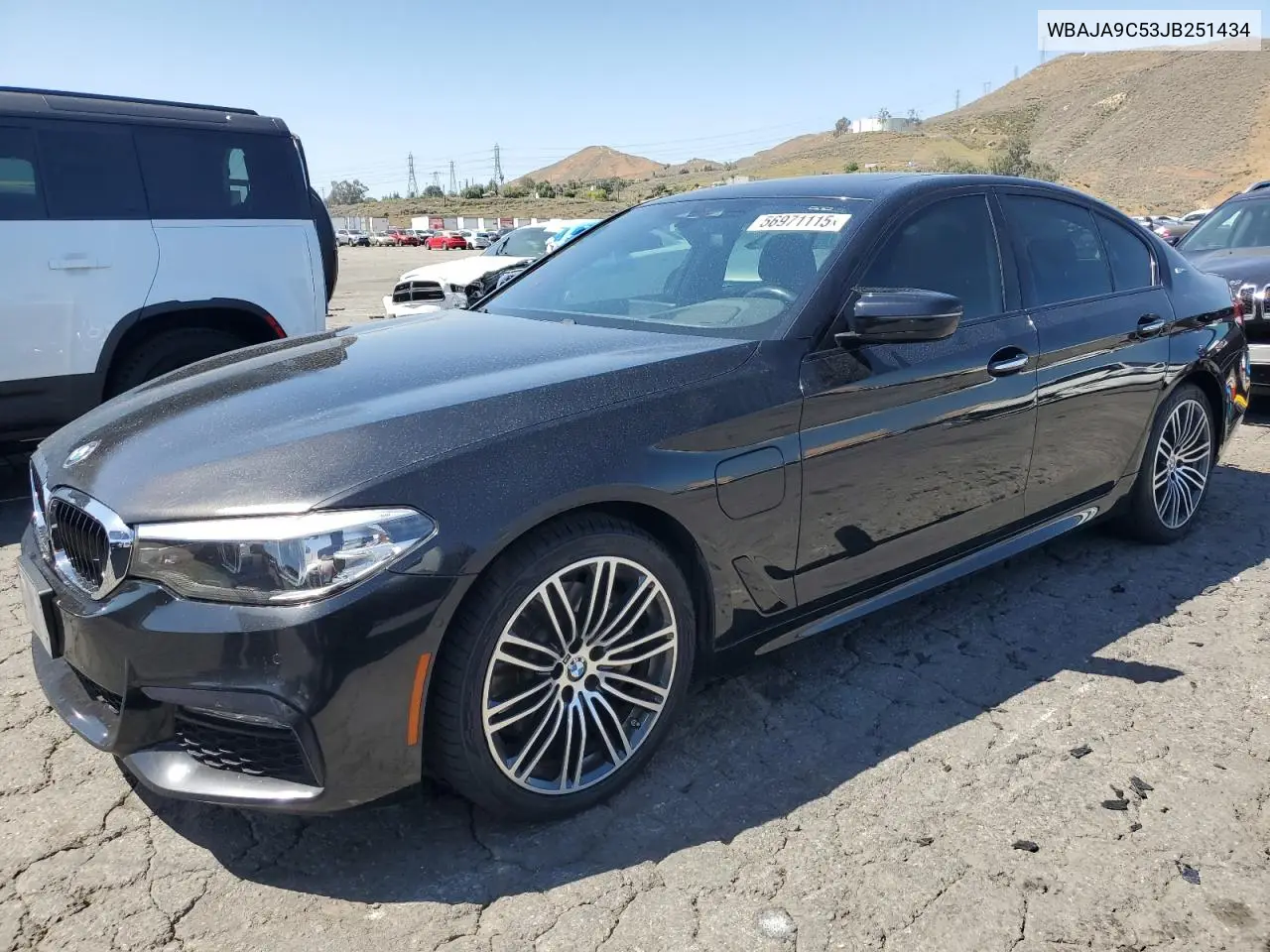 2018 BMW 530E VIN: WBAJA9C53JB251434 Lot: 56971115