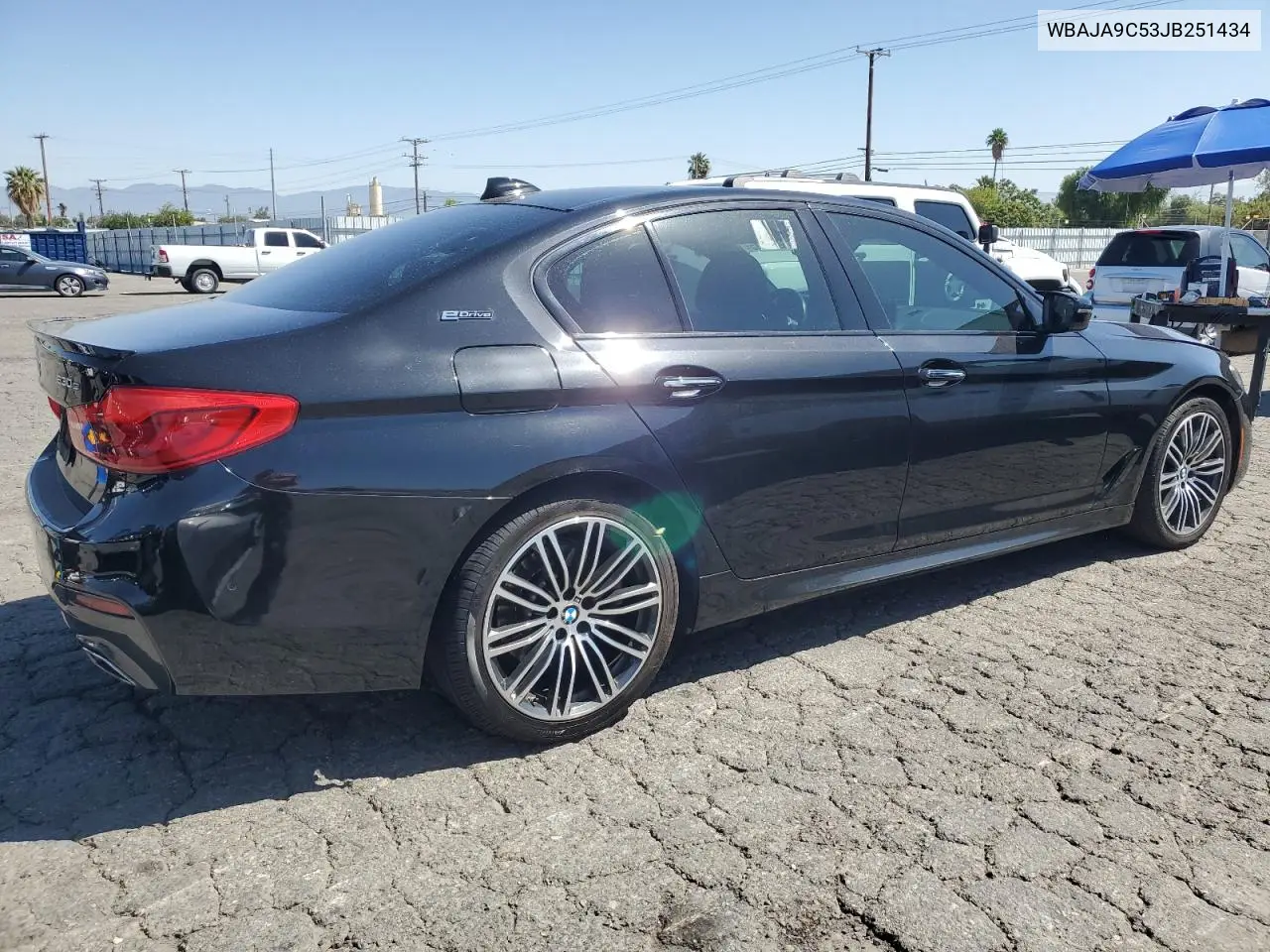 2018 BMW 530E VIN: WBAJA9C53JB251434 Lot: 56971115