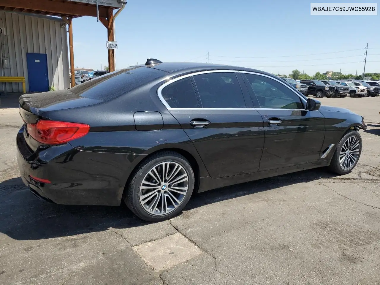 2018 BMW 540 Xi VIN: WBAJE7C59JWC55928 Lot: 63056375