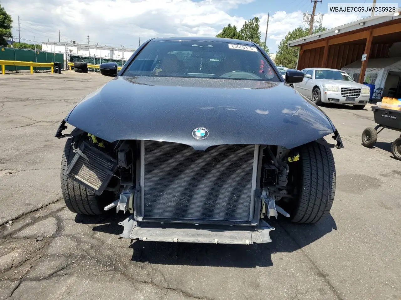 2018 BMW 540 Xi VIN: WBAJE7C59JWC55928 Lot: 63056375