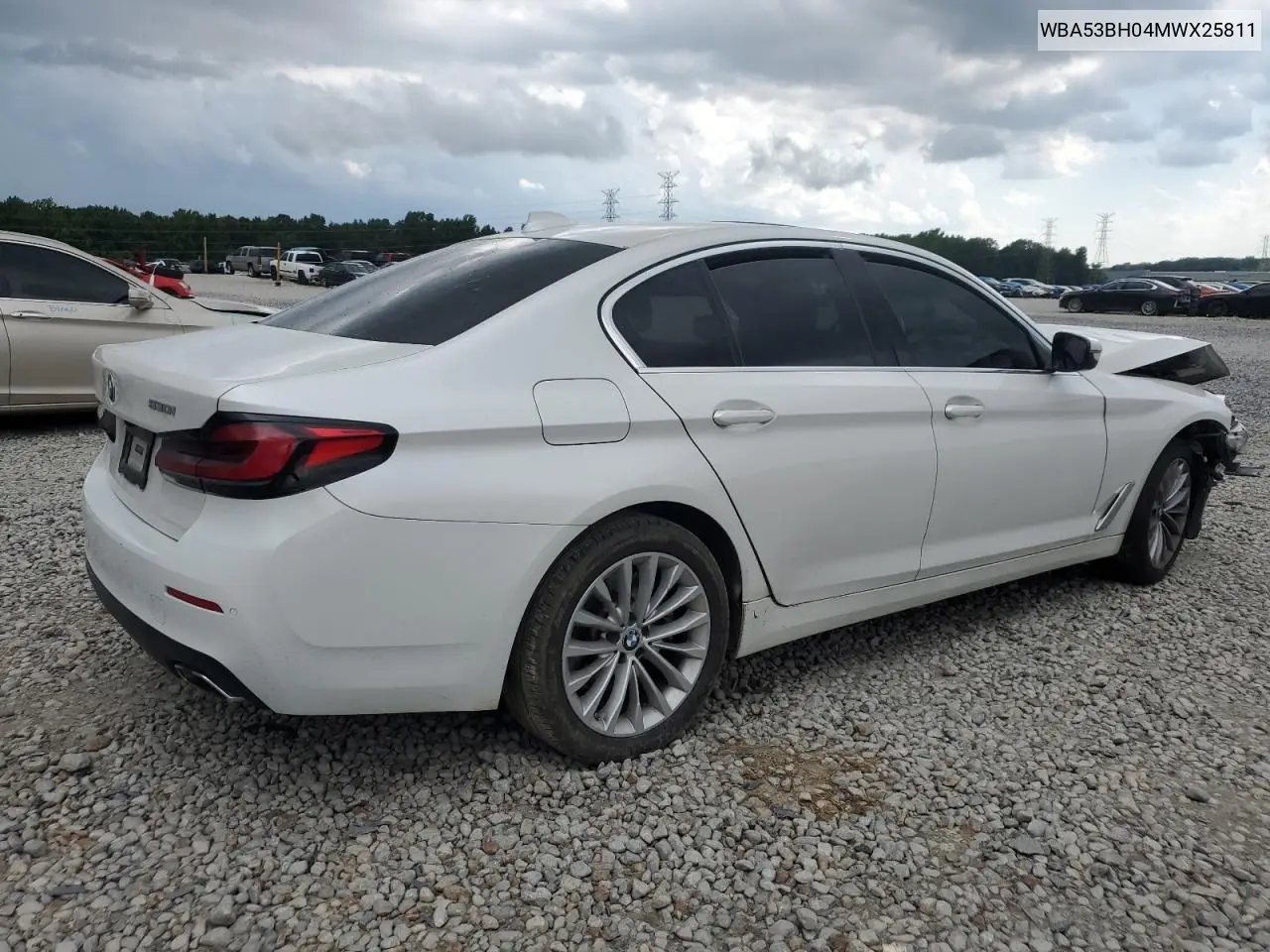 2021 BMW 530 I VIN: WBA53BH04MWX25811 Lot: 62228525