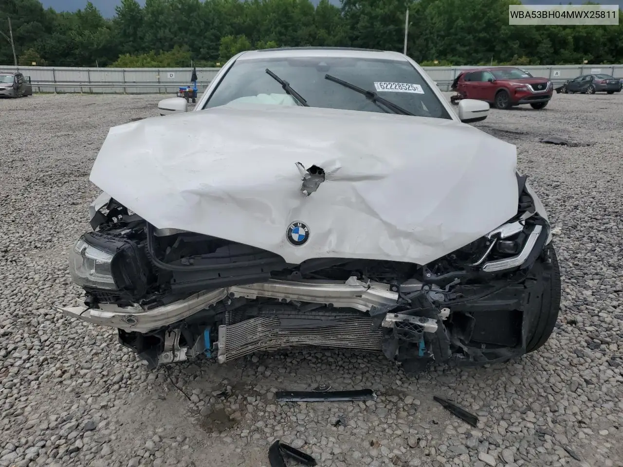 2021 BMW 530 I VIN: WBA53BH04MWX25811 Lot: 62228525