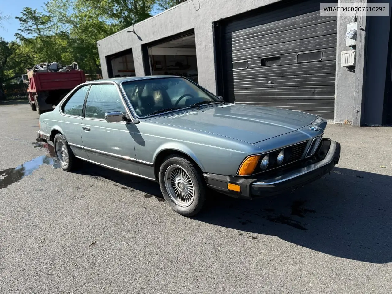 1982 BMW 633 Csi Automatic VIN: WBAEB4602C7510292 Lot: 56802805