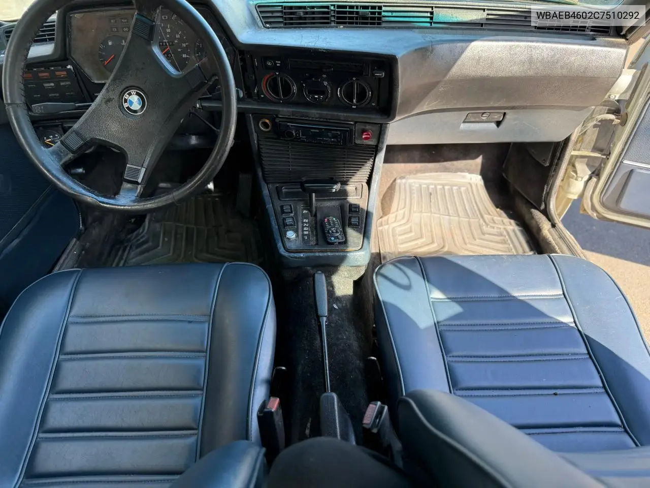1982 BMW 633 Csi Automatic VIN: WBAEB4602C7510292 Lot: 56802805