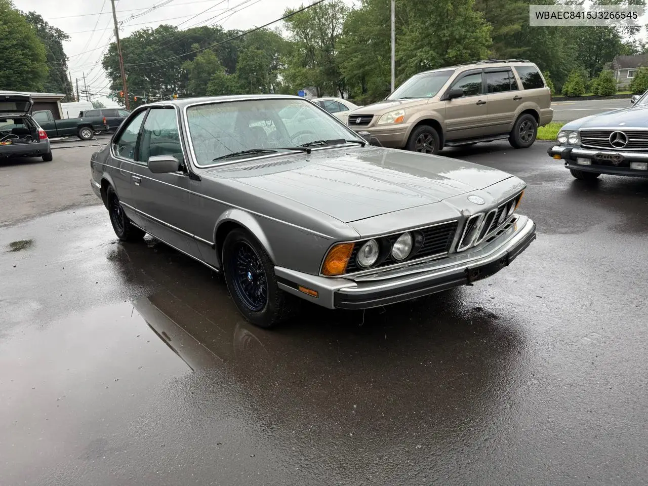 1988 BMW 635 Csi Automatic VIN: WBAEC8415J3266545 Lot: 61493755