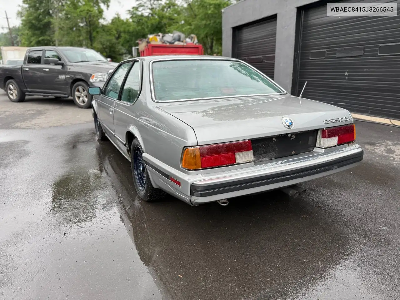 1988 BMW 635 Csi Automatic VIN: WBAEC8415J3266545 Lot: 61493755