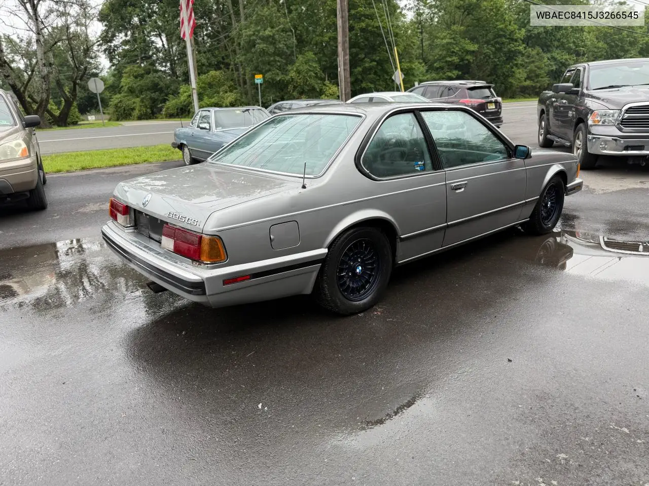 1988 BMW 635 Csi Automatic VIN: WBAEC8415J3266545 Lot: 61493755