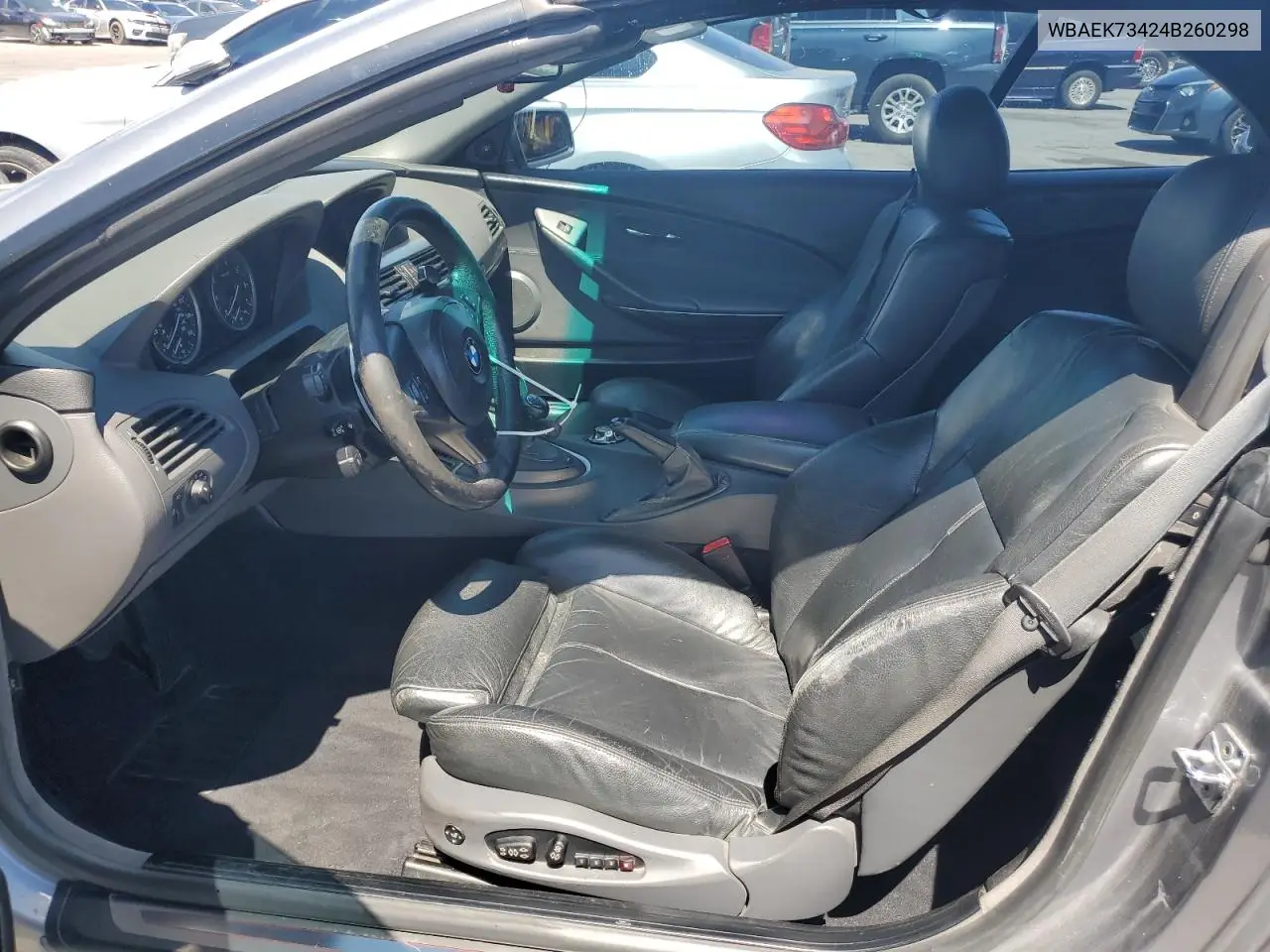 2004 BMW 645 Ci Automatic VIN: WBAEK73424B260298 Lot: 56266565