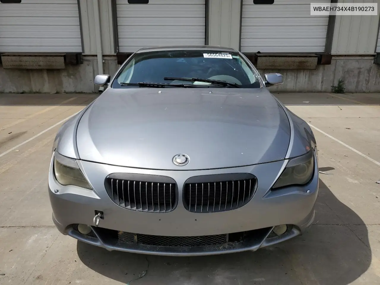2004 BMW 645 Ci Automatic VIN: WBAEH734X4B190273 Lot: 56564825