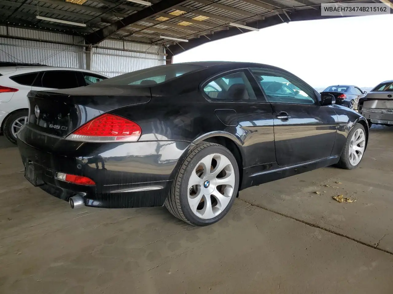 2004 BMW 645 Ci Automatic VIN: WBAEH73474B215162 Lot: 57351475