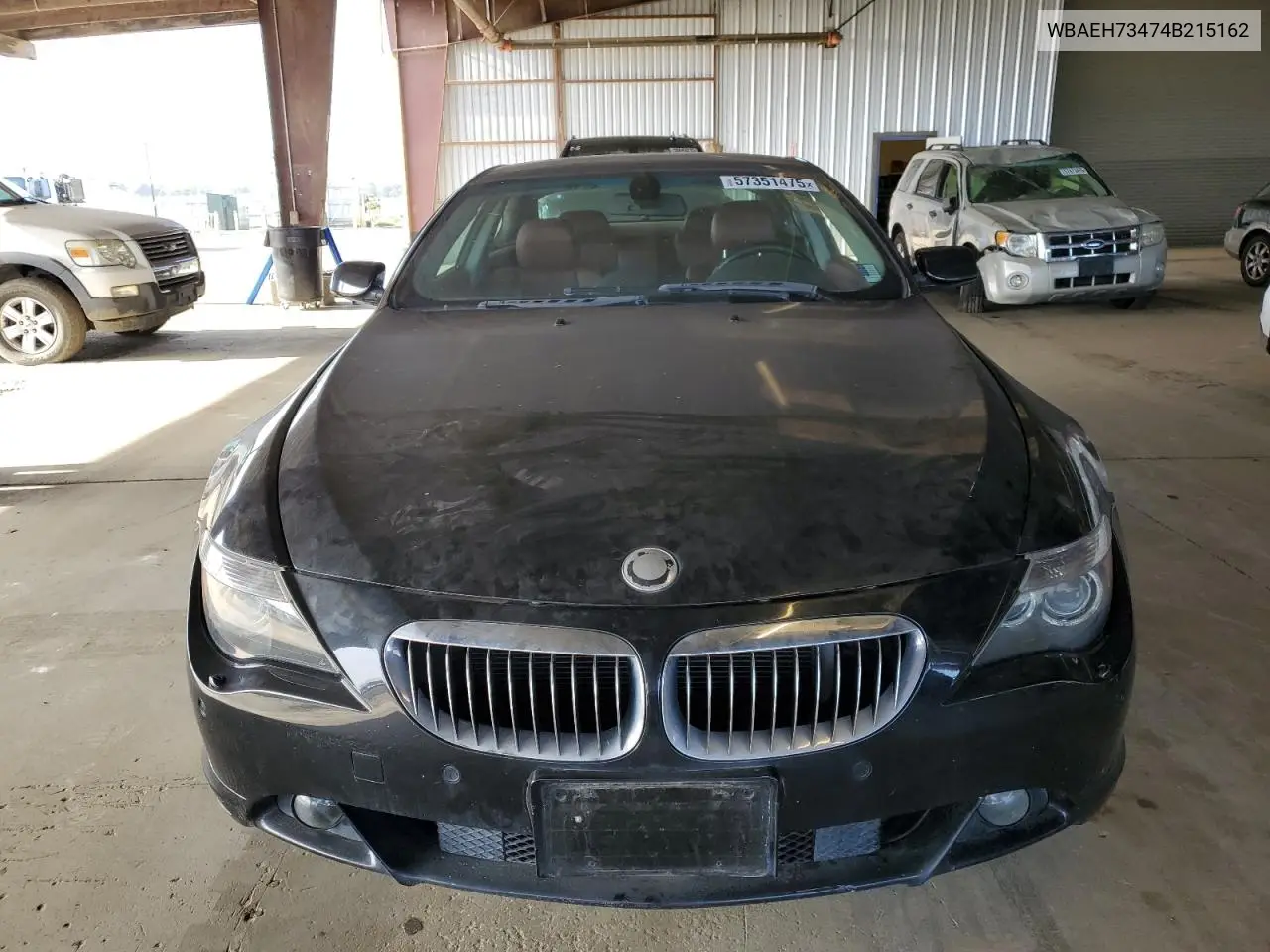 2004 BMW 645 Ci Automatic VIN: WBAEH73474B215162 Lot: 57351475